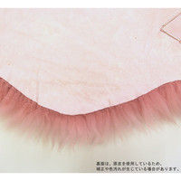 萩原 ムートンフリース SX-1009 幅600×奥行900mm ピンク 240609301 1枚（直送品）