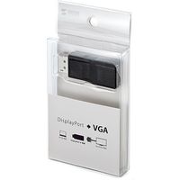 サンワダイレクト DisplayPort-VGA変換アダプター（DisplayPort・VGA変換・フルHD対応） 500-KC014DPV 1個（直送品）