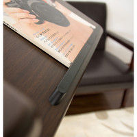 宮武製作所 サイドテーブル 幅725×奥行400×高さ710mm ブラウン LT-720 1台（直送品）