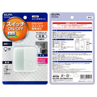 朝日電器 LEDスイッチ付ライト PM-LC101（W）（直送品）