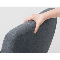 サンワサプライ ハイバックファブリックチェア グレー SNC-T153GY 1個（直送品）