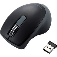 エレコム BlueLEDマウス/TIPS AIR/無線/3ボタン/ブラック M-TP10DBBK 1個