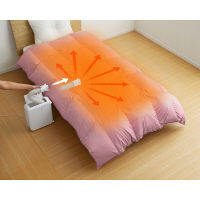 ツインバード さしこむだけのふとん乾燥機アロマドライ 白 FD-4149W