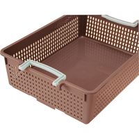 伊勢藤 フリーバスケット L ベージュ 4950672658817 1セット(4個)