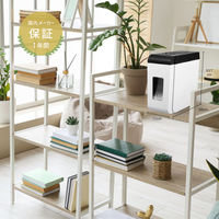 アスカ Asmix シュレッダー クロスカット A4 8L 最大6枚細断 SZK01 逆転スイッチ 超静音48dB