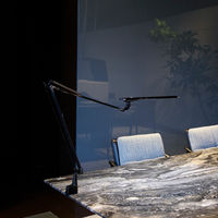 スワン電器 LEDデスクライト レディックエグザーム（LEDIC EXARM ） 高演色タイプ LEX-980WH