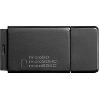 サンワサプライ Type-C microSDカードリーダー ADR-3TCMS8BK 1個（直送品）