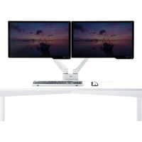 モニターアーム　ディスプレイアーム　2画面　デュアル　27インチ対応　10kgまで　クランプ式　CR-LA1302WN2　サンワサプライ　1台（直送品）