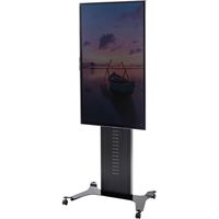 サンワサプライ 32～65インチ対応 液晶ディスプレイスタンド 幅912×奥行628×高さ1890mm ブラック CR-PL34BK 1台（直送品）