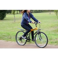 【自転車・折りたたみ】 ミムゴ HUMMER FサスFD-MTB266SE 1台（直送品）