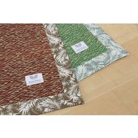 萩原 い草センターラグ（裏貼り） ボタリラグラス 約幅1760×奥行2200mm ブラウン 81938651 1枚（直送品）