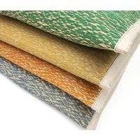 萩原 い草小座布団 シャイン 約幅440×奥行440mm オレンジ 81938704 1セット（2枚入り）（直送品）