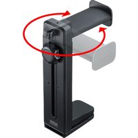 サンワサプライ 回転式2WAYヘッドホンスタンド PDA-STN25BK 1個