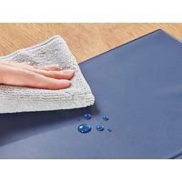 ライオン事務器 折りたたみ式 デスクマット オリノ OM-A4 グリーン 1枚（直送品）