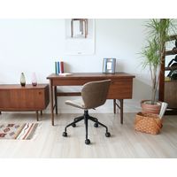 ICHIBA デスクチェア CH-2801BE-DBR 1脚（直送品）