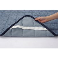 イケヒコ フリッシュ 敷きパッド 1000×2000mm ネイビー 1192120040101 1枚（直送品）