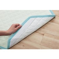 イケヒコ キッズ コット敷パッド 580×1010mm ブルー 1192330042601 1枚（直送品）