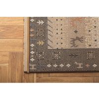 イケヒコ イビサ2 玄関マット 600×900mm ブラウン 1311190061801 1枚（直送品）