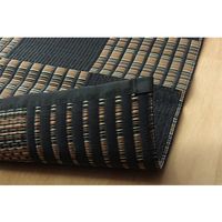 イケヒコ ウィード 上敷 本間1畳 955×1910mm ブラック 1090280031502 1枚（直送品）