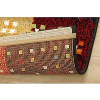 イケヒコ フォリア ラグ 1330×1900mm レッド 1321070240201 1枚（直送品）