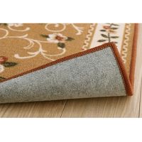 イケヒコ 撥水キャンベル 廊下敷き 600×4400mm ベージュ 1340560024706 1枚（直送品）