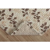 イケヒコ リーブス ラグ 1900×2400mm ベージュ 1292520136103 1枚（直送品）