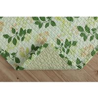 イケヒコ リーブス ラグ 1900×2400mm グリーン 1292520126103 1枚（直送品）