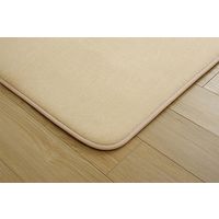 イケヒコ SARARI ラグ 900×1850mm ベージュ 1290510023102 1枚（直送品）