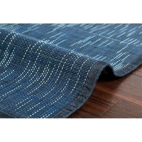 イケヒコ CXルクス 竹ラグ 1800×2400mm ネイビー 1100160000000 1枚（直送品）