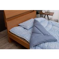 イケヒコ 洗える寝具6点セット アムール シングル 1500×2100mm ブルー 1200291043511 1セット(6点入)（直送品）