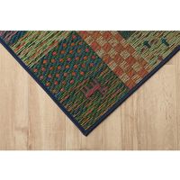 イケヒコ NSトロイ い草カーペット 1910×2500mm ブルー 1060810044304 1枚（直送品）