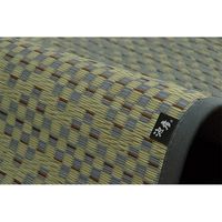 イケヒコ DXラウム い草ラグ 1910×2500mm グレー 1051530133904 1枚（直送品）