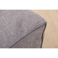 イケヒコ ステイル ソファークッション 幅200×奥行500×高さ450mm グレー 1221340134691 1個（直送品）