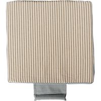 イケヒコ クララ 低反発マチ付き カークッション 400×400mm ブルー 1230080040202 1枚（直送品）