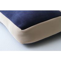 イケヒコ・コーポレーション mou(ムー) 2連座布団 NV 42×42×8cm 1380000000000 1個