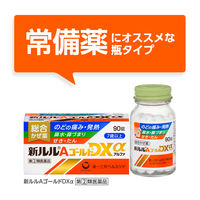 新ルルＡゴールドＤＸα 90錠 第一三共ヘルスケア  総合風邪薬 トラネキサム酸配合【指定第2類医薬品】