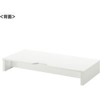 サンワサプライ 机上液晶モニタスタンド(W595mm・ホワイト) MR-LC101WN 1個（直送品）