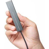 サンワサプライ USB 3.2 Gen1+USB2.0 コンボ スリムハブ(カードリーダー付き) USB-3HC319S 1個