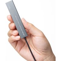 サンワサプライ Type-C 3ポート コンボスリムハブ(カードリーダー付き) USB-3TCHC19S 1個