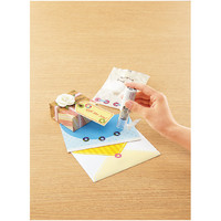 コクヨ（KOKUYO） ドーナツシールスタンプ フラワーモチーフ タ-DSM10-2 1セット（540枚:90枚入×6個）（直送品）