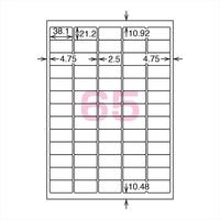 コクヨ カラーLBP用 超耐水紙ラベル A4 15枚入 6 LBP-WS6965 1袋(15シート入)