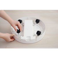 【園芸用品】 アイリスオーヤマ らくらく鉢受トレー ホワイト RHT-30 1個