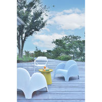 東谷 ROOM ESSENCE ラウンジチェア ホワイト PC-864WH 1台（直送品）