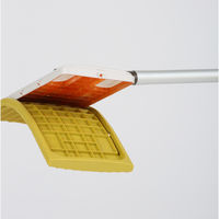 山崎産業 フロアラボ フローリングワイパー 本体 伸縮タイプ 4903180182213 1本