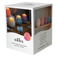 ペガサス・キャンドル キャンドルホルダー ブルーミン Cピンク/PL #6663202 1箱（直送品）