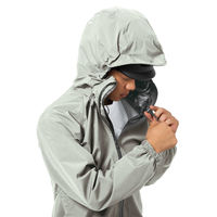 Makku(マック) フレックスフィットレインスーツ AS-5130 グレー4L 1着（直送品）