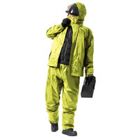 Makku(マック) デュアルフィットレインスーツ AS-5160 ライムグリーン4L 1着（直送品）