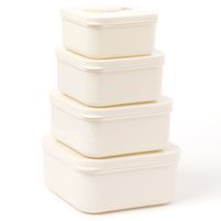 （世界の名作）ランチコンテナ4点セット 真珠の耳飾り LAKOLE/ラコレ