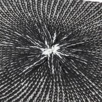 ニットメッシュバスケット（角） ブラック 1セット（1個×2） LAKOLE/ラコレ