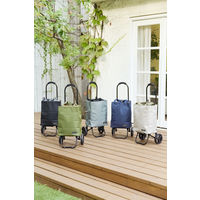 レップ ショッピングカート トートカート 保冷保温 22L ベージュ 1個 キャリーカート1WAY  買い物 荷物運び 便利 COCORO